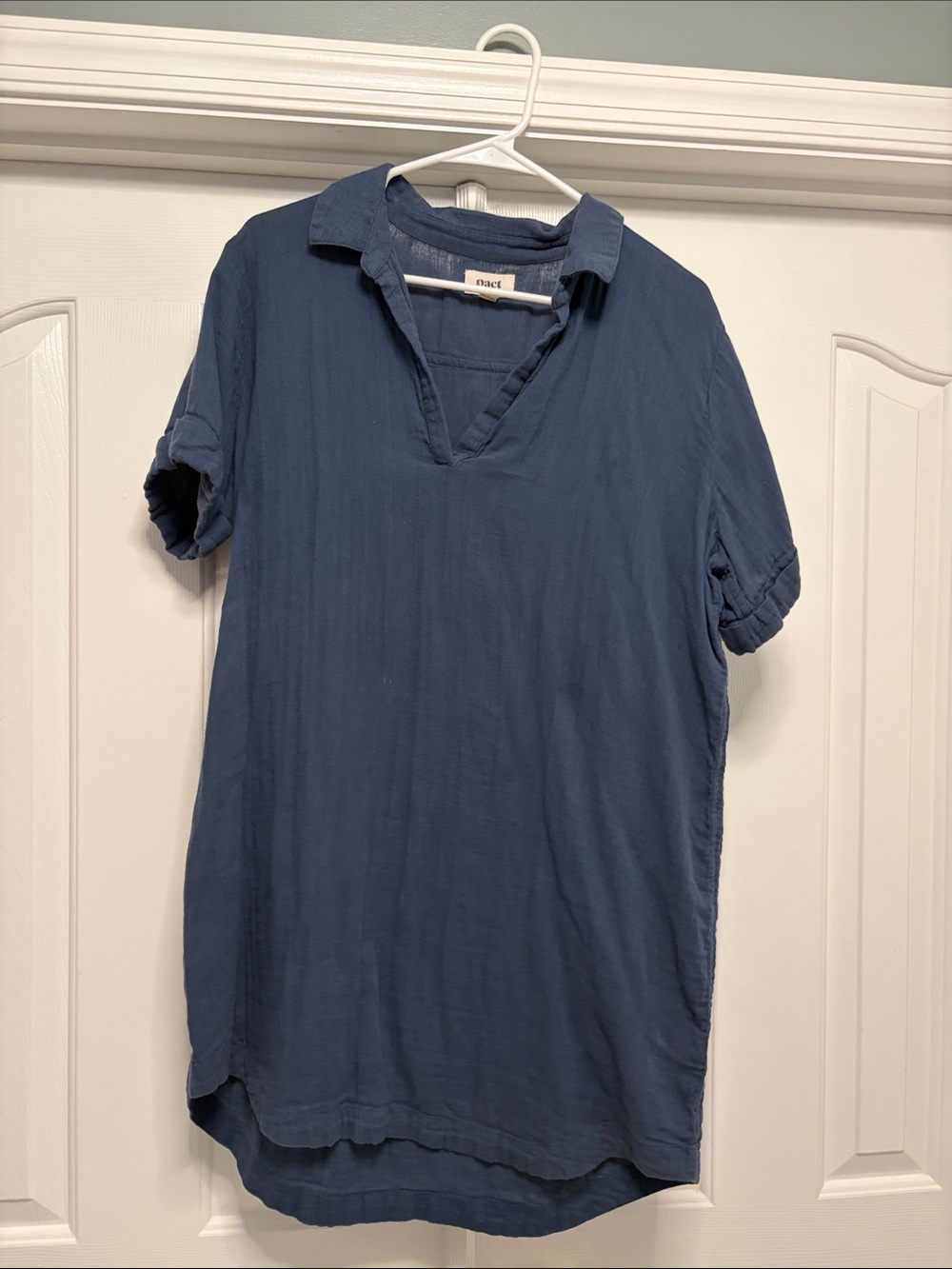 PACT linen dress